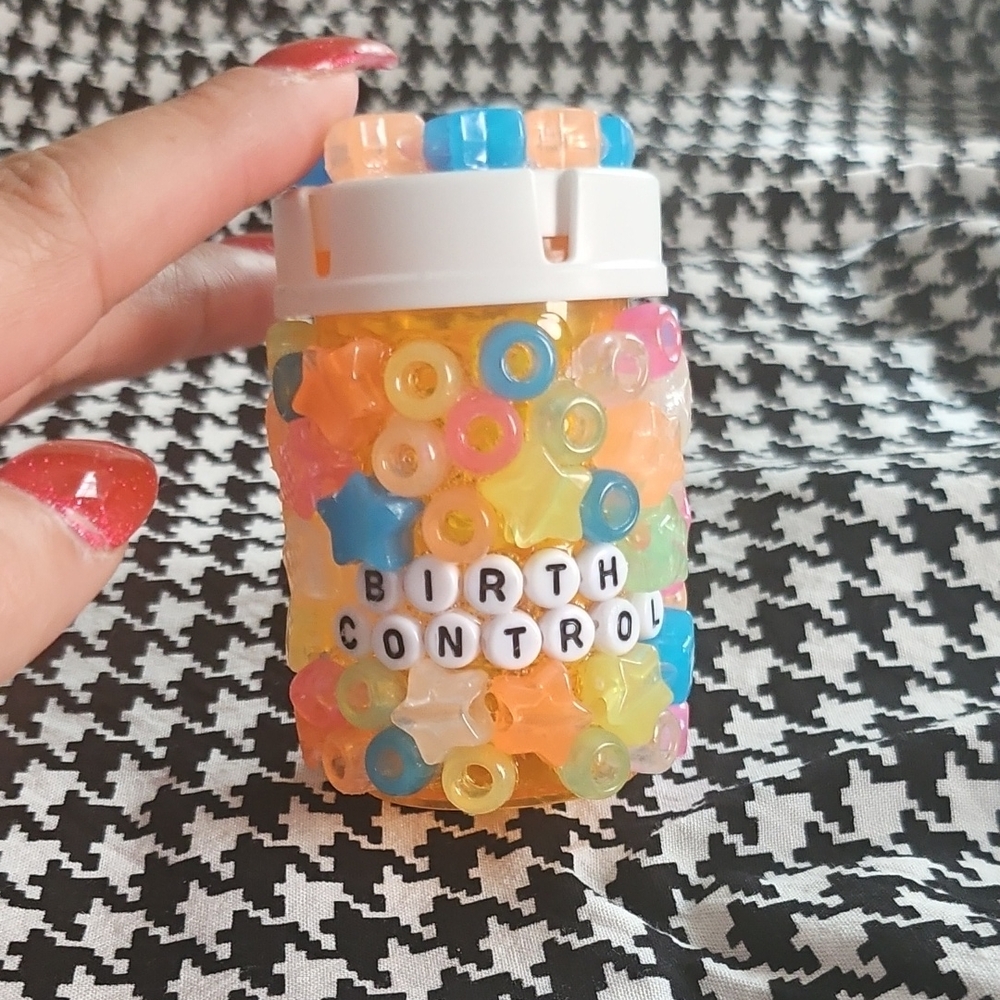 Glow in the dark Birth Control Pill Bottle
